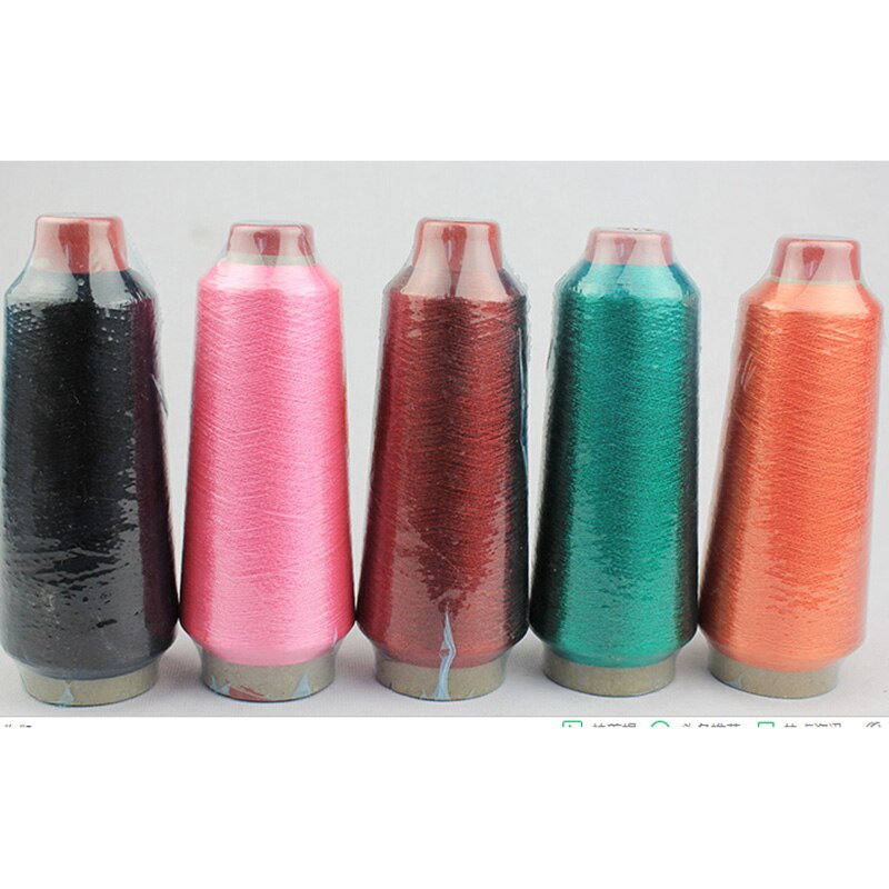 Rollo de hilo de seda dorado y plateado para costura pagoda, rollo de 150g, 3600m, para accesorios de costura de sastre 1190