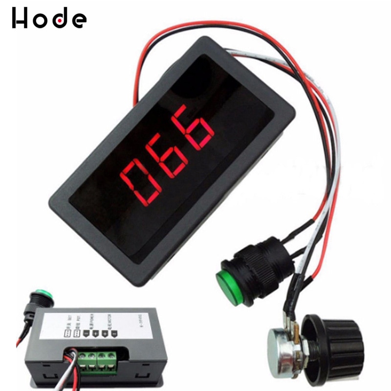 6V 12V 24V 5A PWM DC Motor Speed Controller CCM5D Digital Display LED Motor Controller Speed Regulator