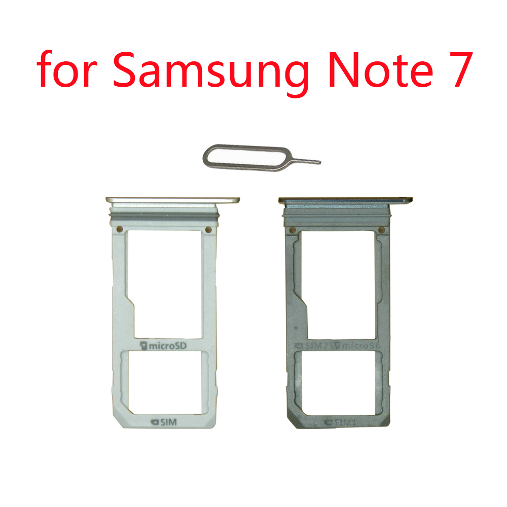 Soporte para tarjeta SIM para Samsung Note 7 Galaxy N970 N970F N970FD carcasa Original para teléfono nueva ranura para adaptador de tarjeta SIM Micro SD