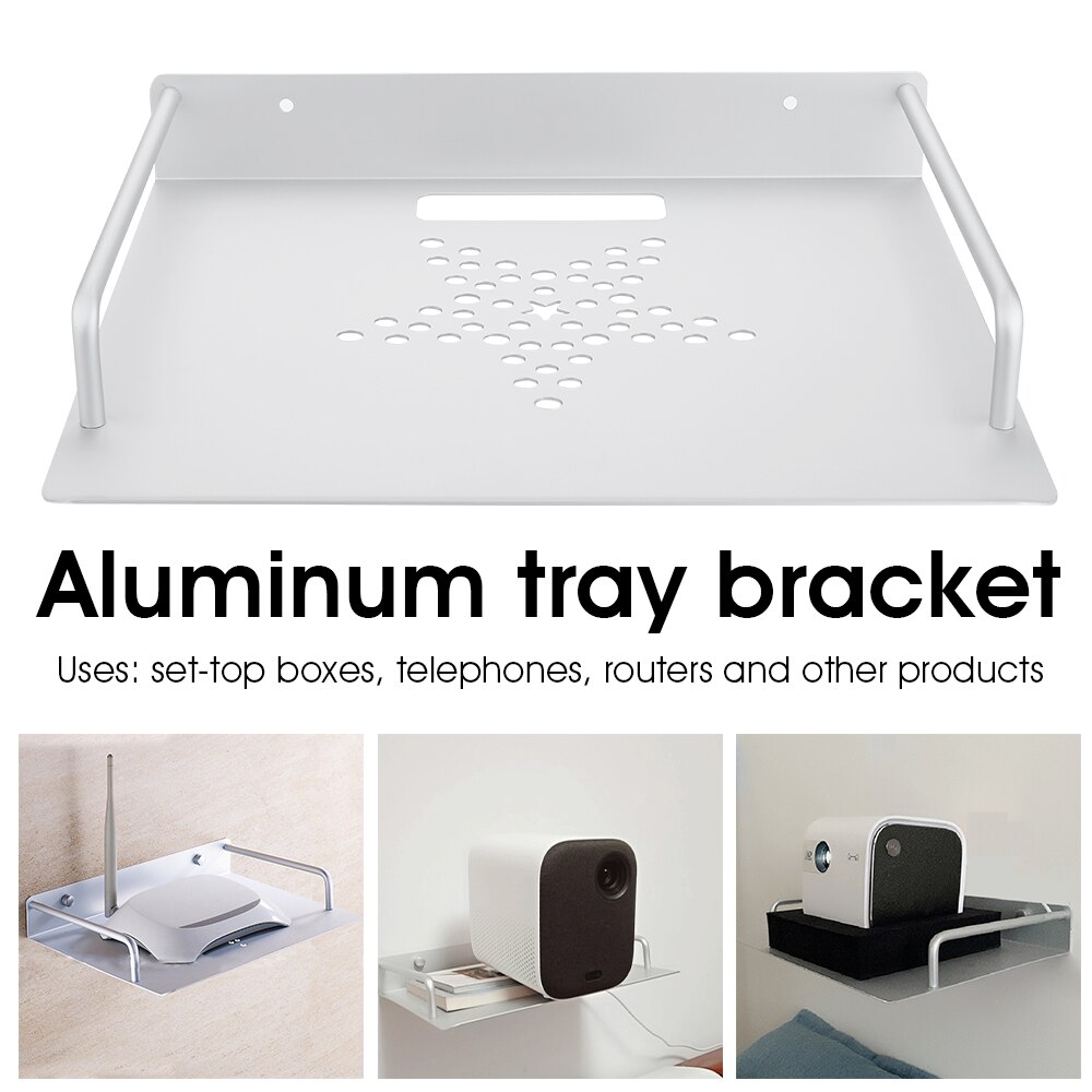 【In Stock】Aluminum Mini Projektor Fach Bracket Wand Unterstützung Tagungsraum Klassenzimmer Projektion Halter Tablett CP600 Projektor Stehen