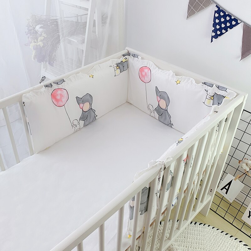 1 Pcs Baby Bed Protector Crib Bumper Crib Protector Kit De Berço Cot Bumper Room Decor 180 Cm Lengte 30cm Hoogte