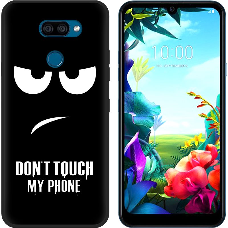 Shockproof Anti-dust Phone Case For LG K40S Wristband Lanyard Silicone Phone Holder Waterproof Dirt-resistant Back Cover TPU