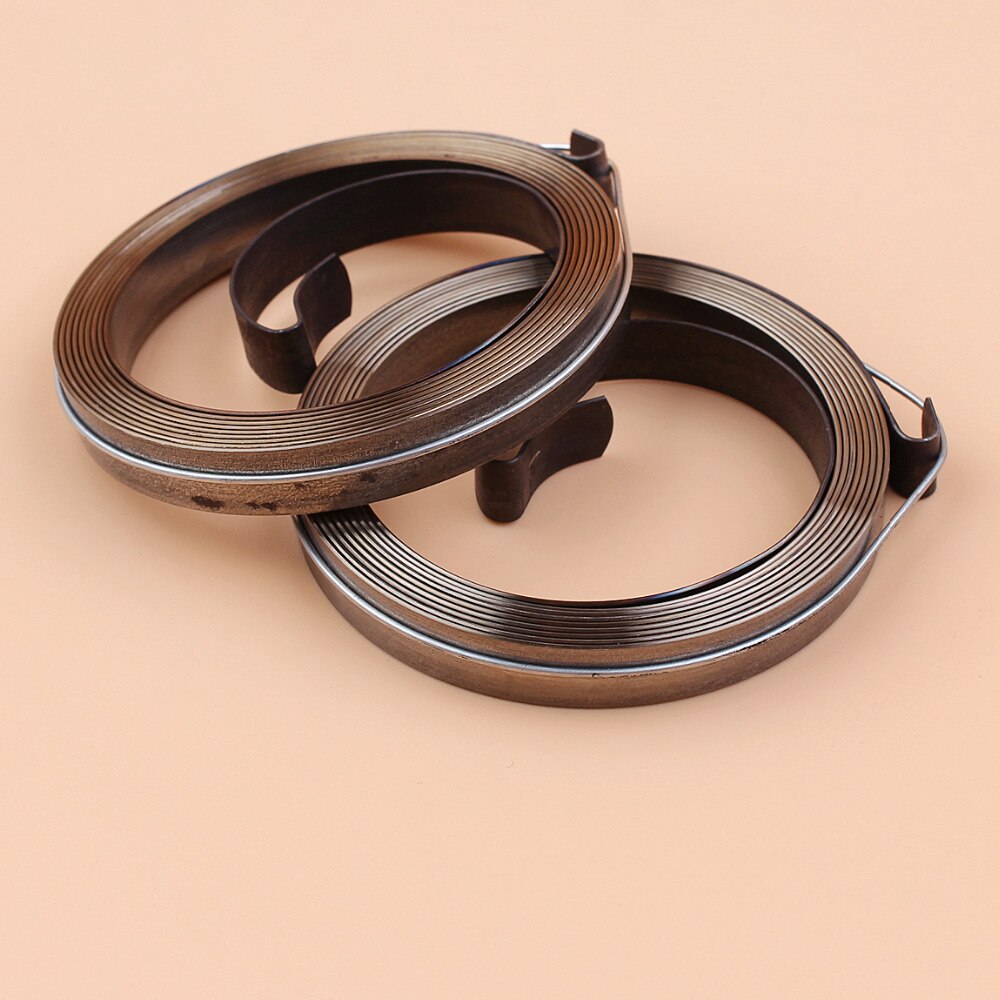 2Pcs/lot Starter Start Recoil Spring Fit GX390 GX340 GX270 GX240 188F 5KW 8hp-13hp Gasoline Lawnmower Generator 28442-ZE2-W01