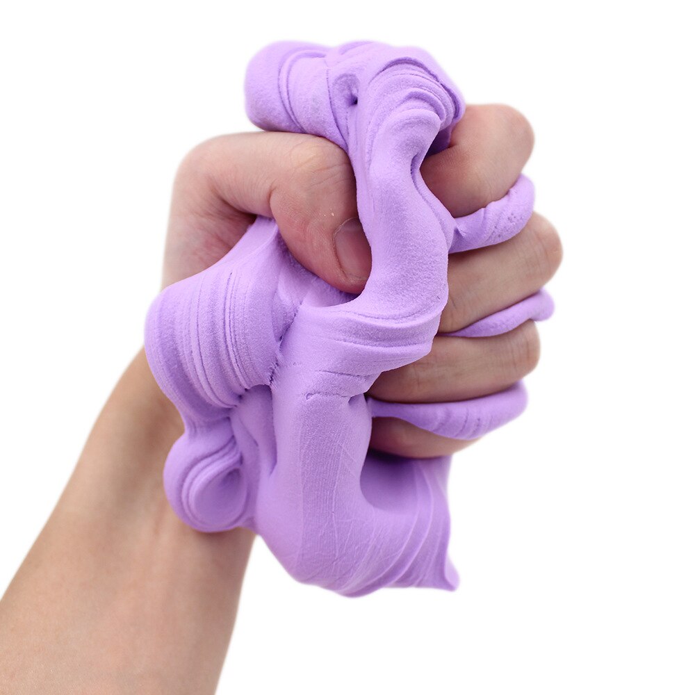 Colorful Fluffy Floam Slime Scented Stress Relief No Borax Kids Toy antistress Sludge Cotton Mud Release Clay Toy Plasticine