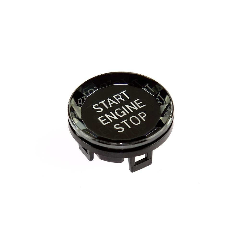 Pour mgu voiture cristal push start arrêt moteur bouton autocollant tilbehør bouton contrôleur manuel  x1 x5 e70 e 90 e91 e60: Mgu