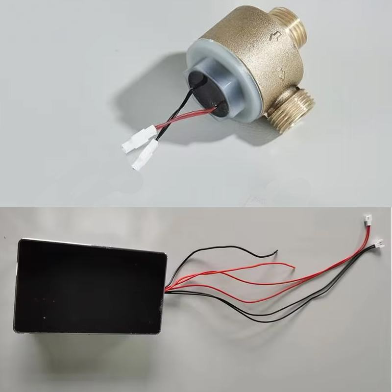 Zubehör für Duschpaneele, Duschwandmotor, Digitalanzeige, LED: Burgunderrot
