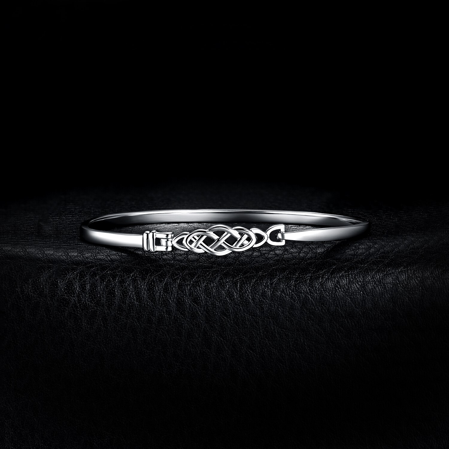 Jpalace krone keltisk knude armbånd 925 sterling sølv armbånd armbånd armbånd til kvinder sølv 925 smykker gør arrangør