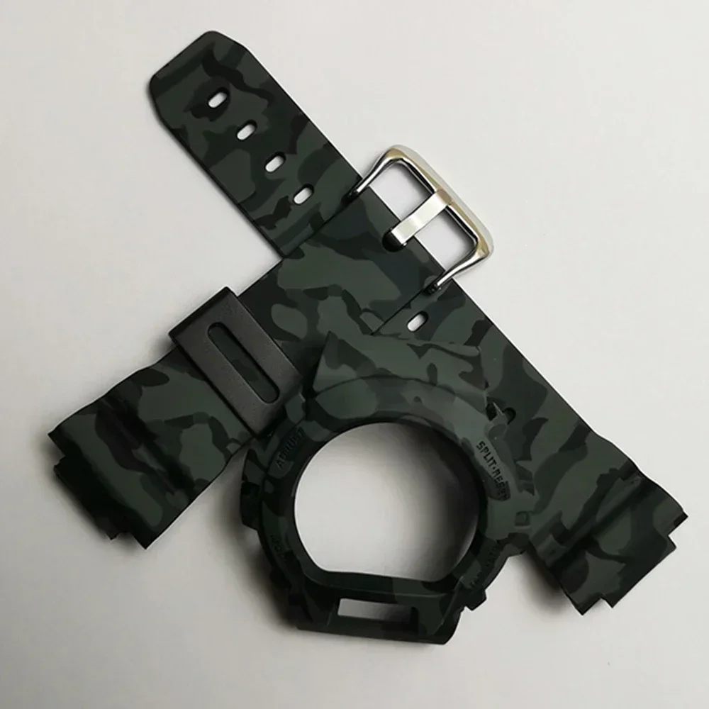 Funda de silicona para Casioak, correa de repuesto de resina para GW-6900A, G-6900B, GLX-6900GB, DW6900, accesorios de bricolaje: Colorful