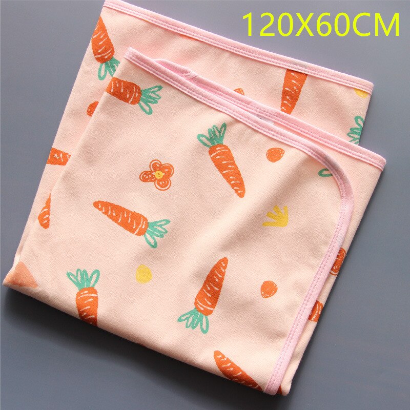 Waterdichte Baby Sheet Urine Mat Katoen Bamboe Baby Wieg Beddengoed Cover Wasbare Luier Nappy Changging Pad Liner 80X100cm: 11
