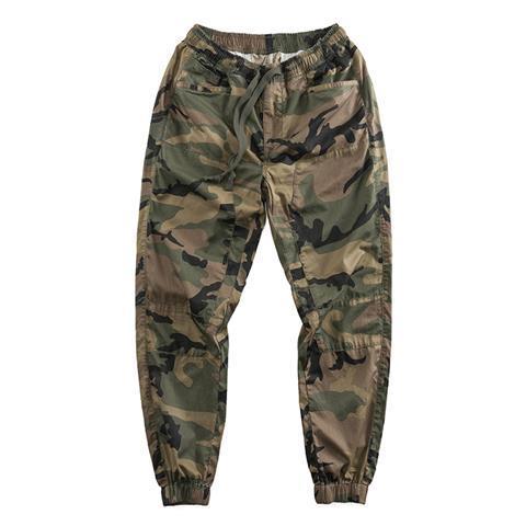 S-4xl Plus Size Herfst/Winter Overalls Vrouwen Elastische Band En Voeten Camouflage Broek Casual Broek: 1 / XL