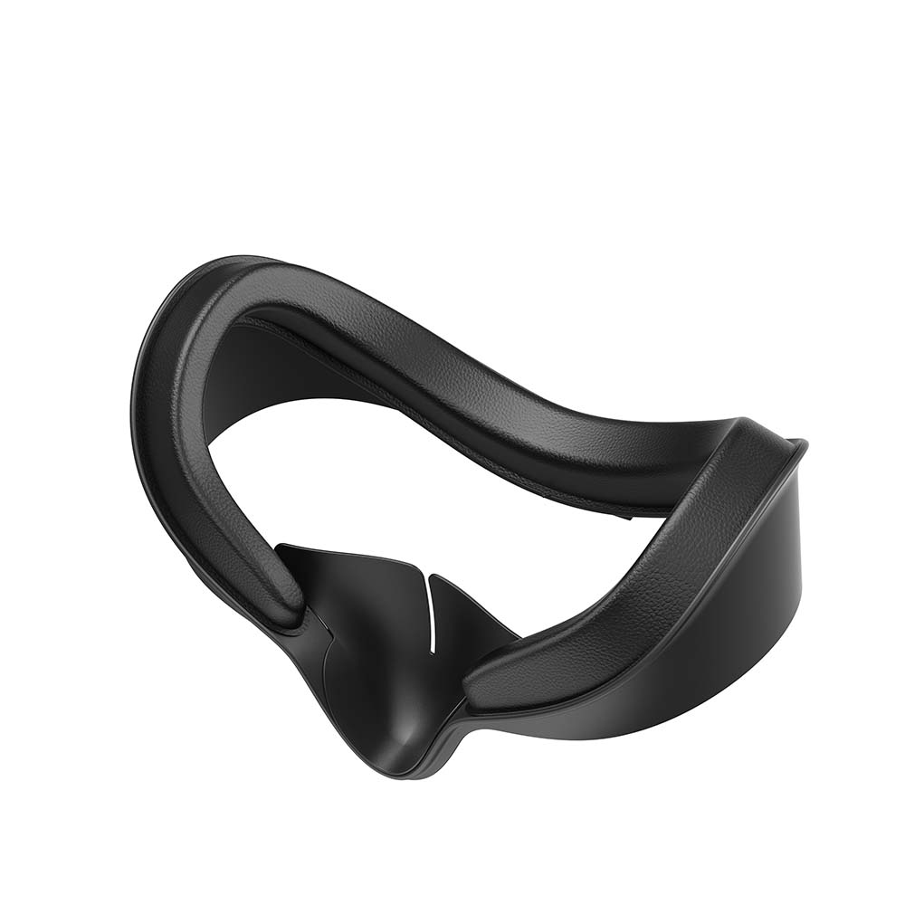 AMVR Face Mack Cover voor Meta Quest 3S VR Headset Face Interface Beugel Spons PU Leer Ijs Zijde Schuim Accessoires: Roze