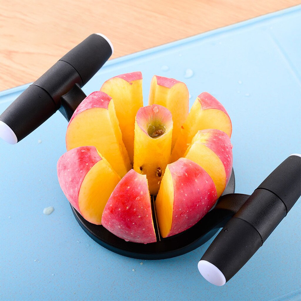 Keuken Apple Slicer Corer Cutter Corer Divider Rvs Comfort Handvat Fruit Cutter Multifunctionele Groente Gereedschap