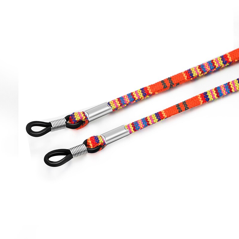 Praktische zonnebril nekkoord koord houder veelkleurige bril lanyard houder etnische touw brillenketting: 11