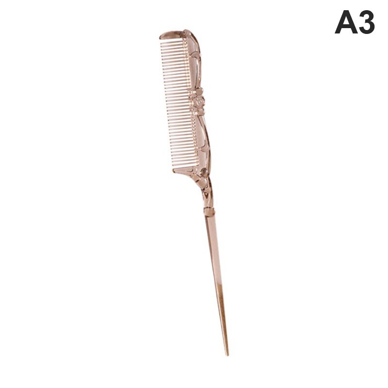 Pin Tail Hair Edge Comb Home Salon Hairdressing Styling Brush Separate Parting for Hair Styling Antistatic: 3