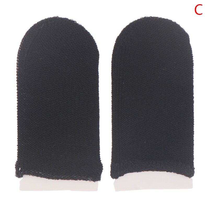10x Gaming Fingerlinge - Mobil Empfindlich - Atmungsaktives Nylon - Schweißresistent: C