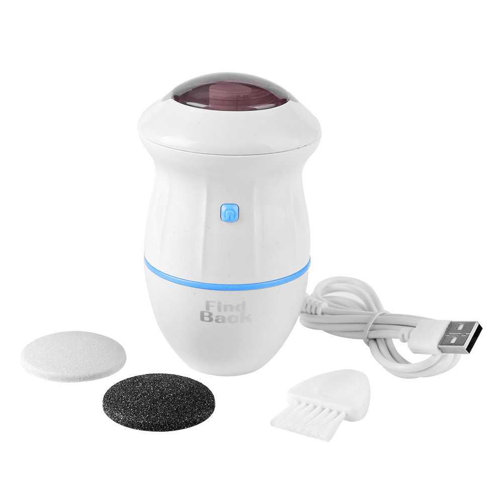 Molinillo Eléctrico de pies al vacío, de piel muerta eliminador de callos, herramienta de pedicura recargable por USB, limas de pies, máquina de limpieza para el cuidado de los pies: Type A