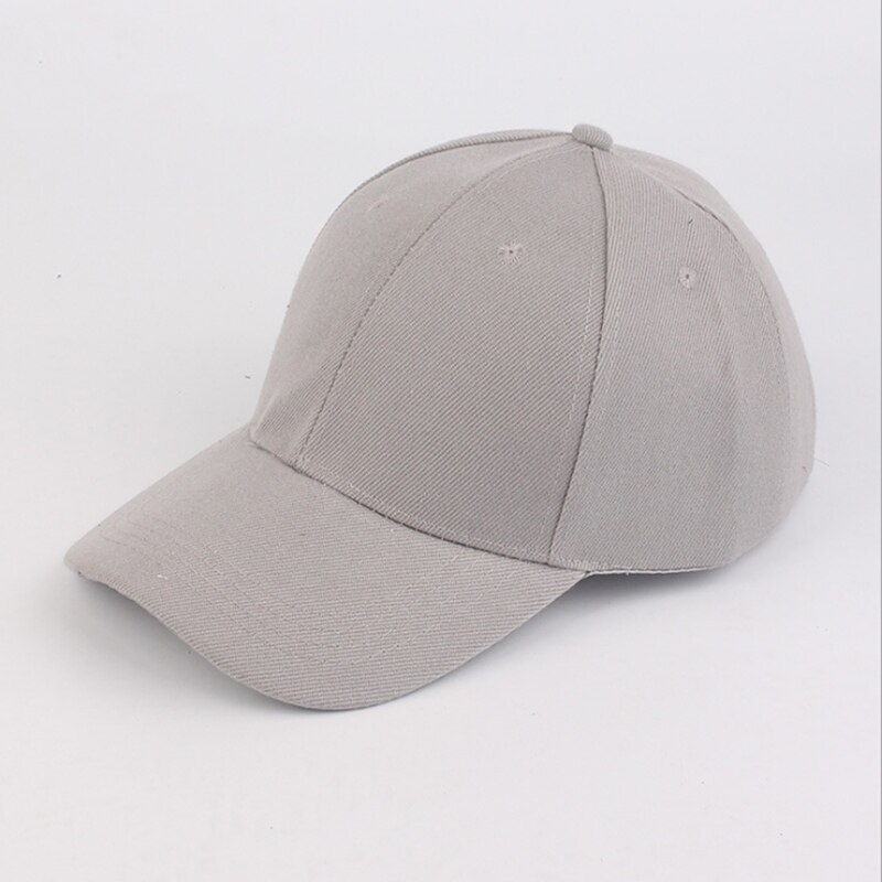 Adjustable Solid Color Shading Hip Hop Unisex Baseball Cap Sun Protection Spring Summer Outdoor Men Dad Hat Snapback: 13