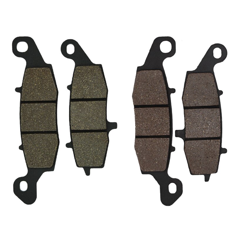 Piezas de la motocicleta de las pastillas de freno delanteras y traseras para SUZUKI GSX 750F GSX750F Katana 750, 1998, 1999, 2000, 2001, 2002, 2003, 2004, 2005, 2006: Front set