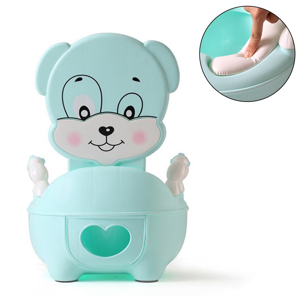 Cartoon Puppy Potje Draagbare Baby Potje Wc Voor Baby 'S Kind Pot Training Potty Voor Kinderen Stoel Toiletbril kinderen pot: PJ3451BP