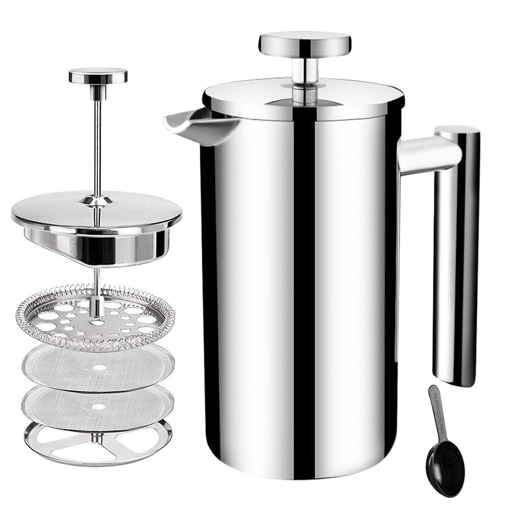 Pers Koffiezetapparaat Roestvrij Staal Koffie Perc... Grandado