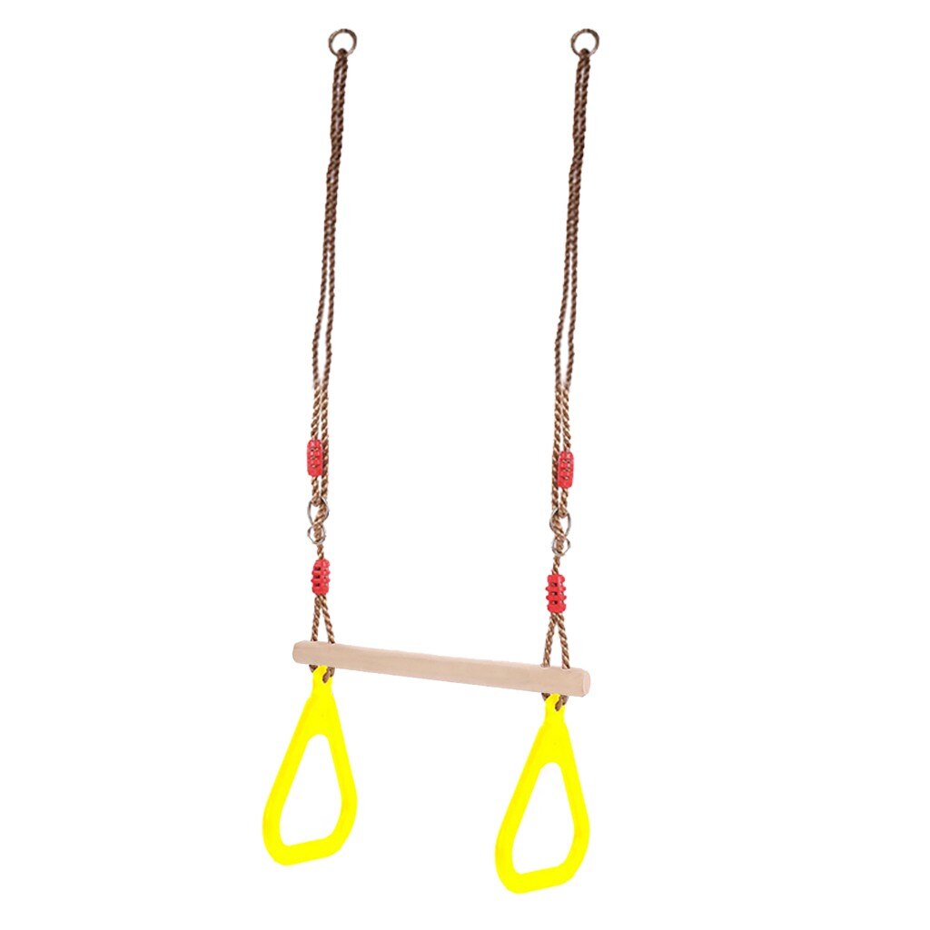 Kids Swing Seat Adjustable Ropes Heavy Duty Rope Play Children Swing Playground Courtyard swing chair for kids Happy childhood: YE