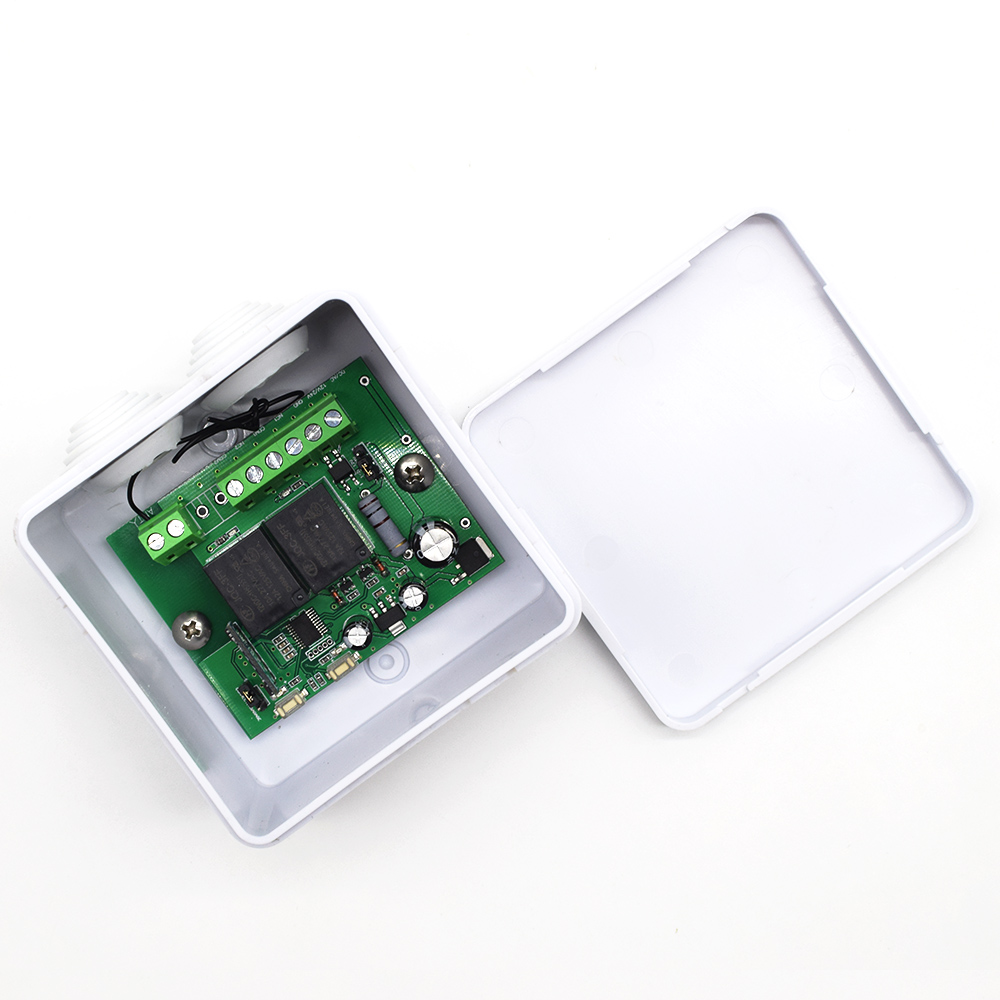 SOMFY RTS Receptor de control remoto para puerta de garaje, cortina automática, 433,42 MHz, 2 canales, SOMFY RTS