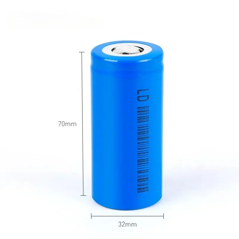 100% originele LiFePO4-batterij 3,2 V 32700-batterij 6000 mAh 35 A Continue ontlading Maximaal 55 A Hoogvermogen LiFePO4-batterij