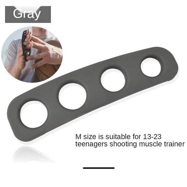 Basketball shooting trainer shooting posture brace equipment basketball suit shooting training posture hand type brace: Gray M code