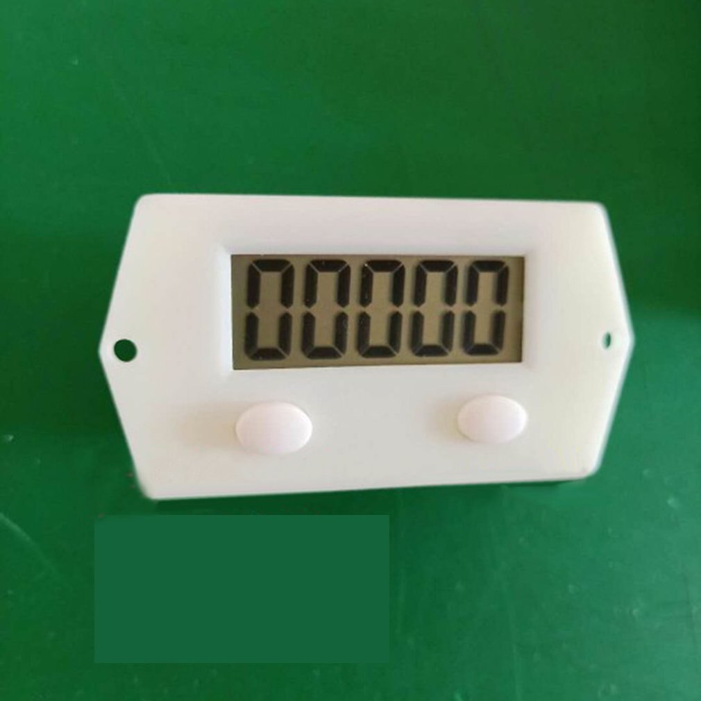 5-digit Digital Punch Electronic Counter Magnetic Inductive LCD Display Proximity Switch Round Powerful Magnet TT-5J