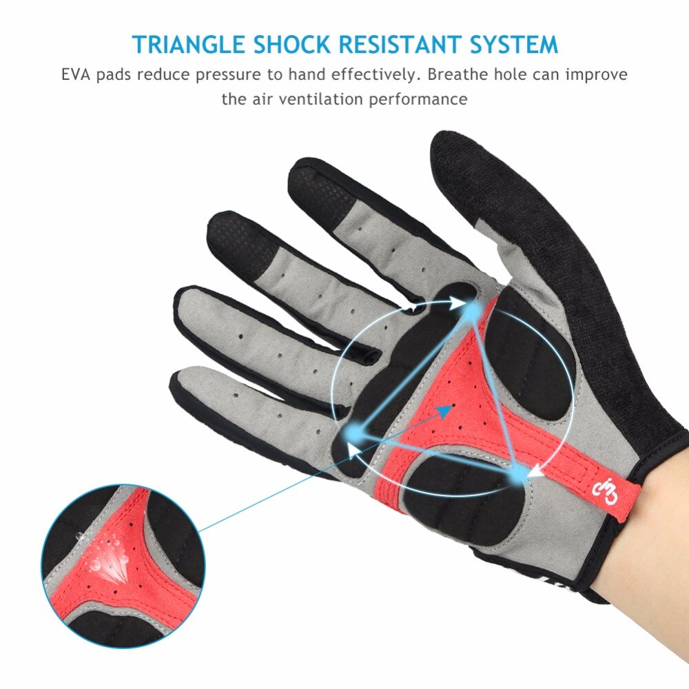 INBIKE-guantes para ciclismo de dedos completos, para deportes al aire libre, para ciclismo de montaña o de carretera, para hombre y mujer, 206