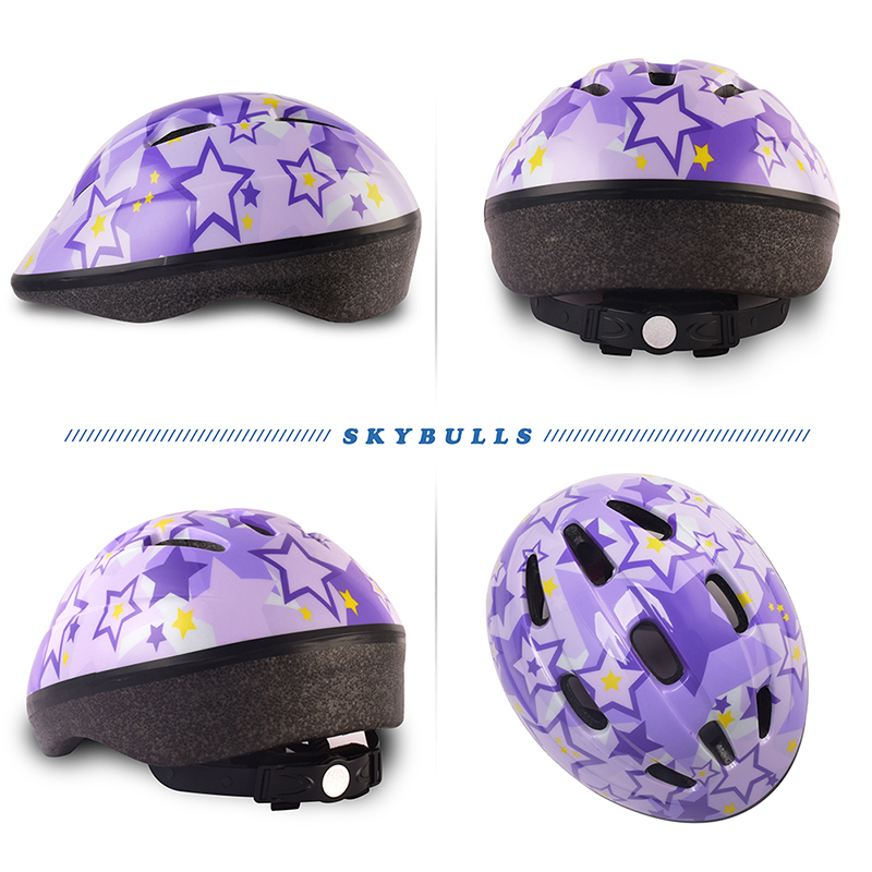 Casco de bicicleta de equilibrio ultraligero Skybulls casco de ciclismo integrado moldeado para niños patinaje para deportes al aire libre equipo de seguridad