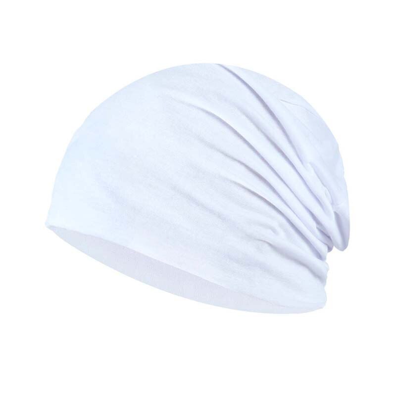 Modal Materiaal Beanie Dunne Katoenen Vrouwen Man Beanie Niet-allergische Hoed Lente Zomer Toevallige Schedel Cap Vrouwen Cap herfst: white