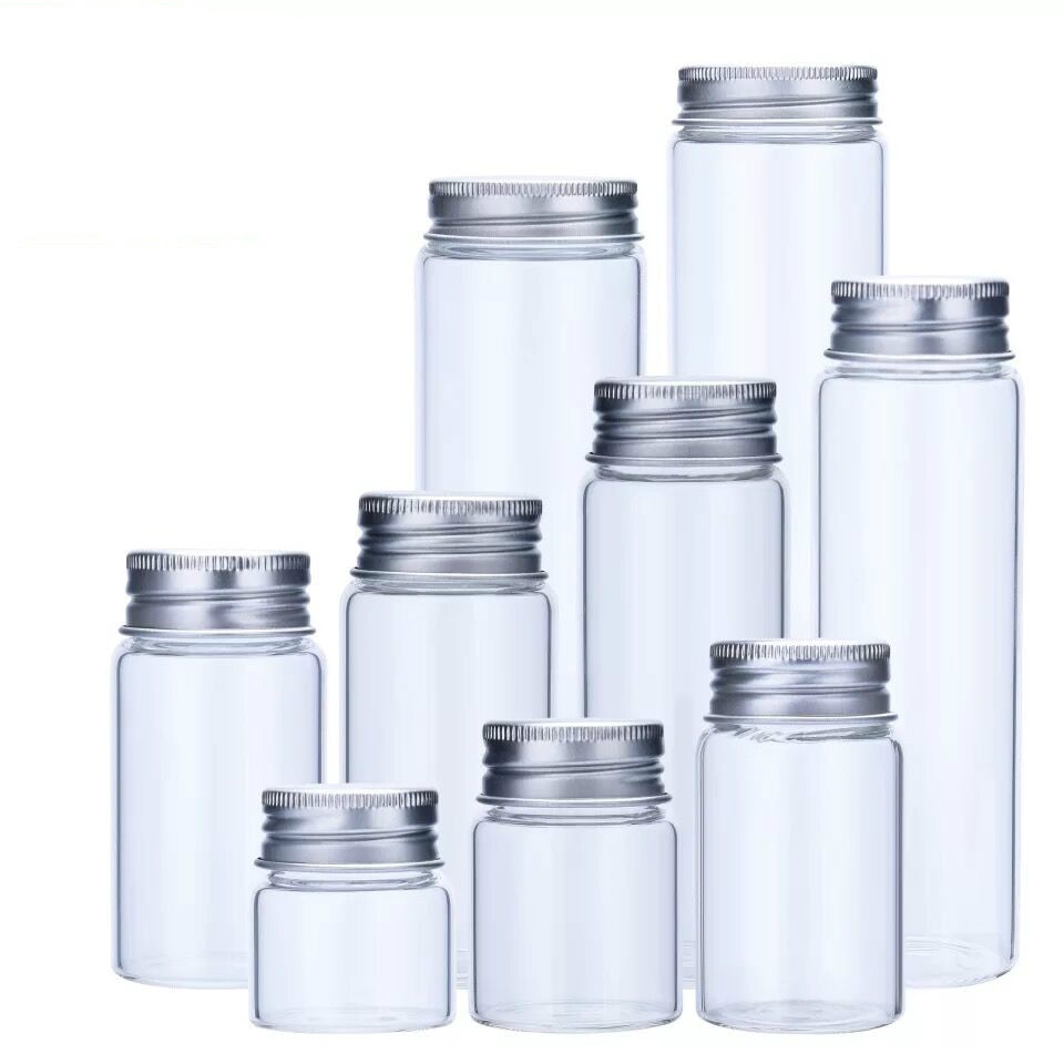 1PCS 50/90/120/150/200/240ml Glass Bottles Storage... – Vicedeal