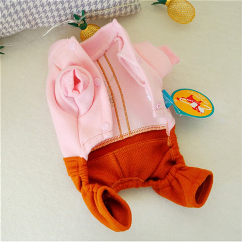 Vinterhund kappa jacka jeans hundkläder för små medelstora hundar kostym vår höst husdjur jumpsuit valp outfit husdjur hundar kläder