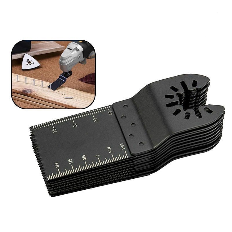 Juego de hojas de sierra renovadoras multifunción, hoja de sierra oscilante, accesorios de herramientas eléctricas, hoja de corte rápido, 1/5/10 Uds.