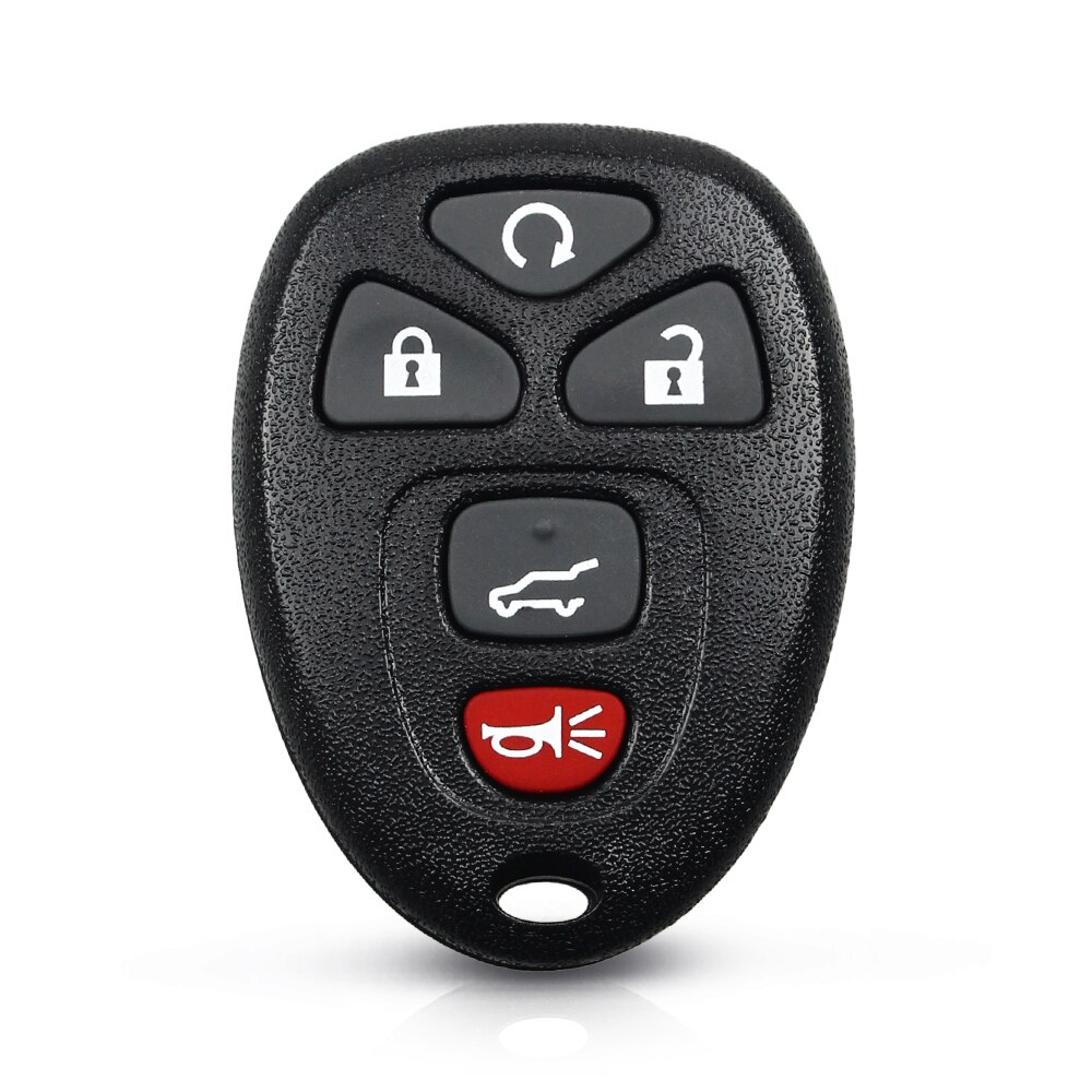 Keyyou fjärrkontroll till bilen nyckellöst nyckelskal fob för buick för chevrolet gmc 5 knappar: Modell 4