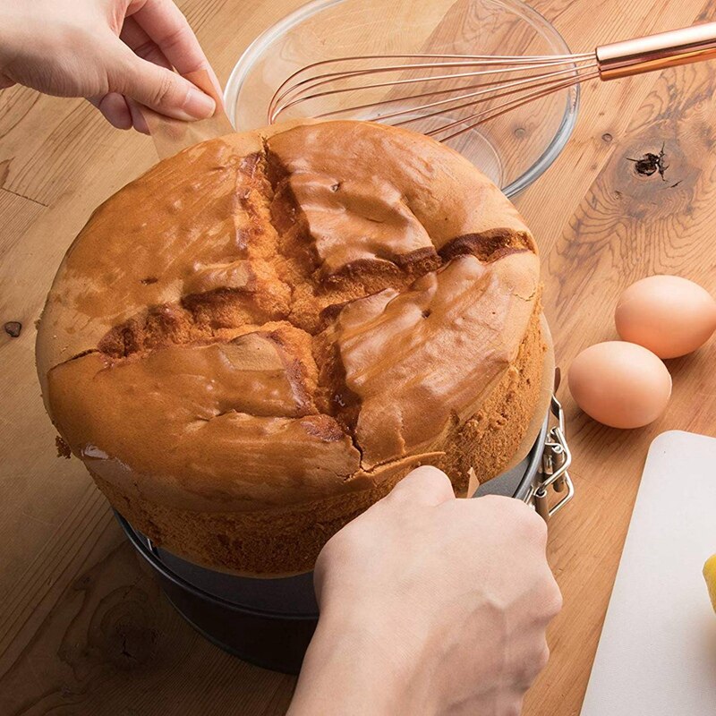 Parchment Paper Rounds - 200-Count 9-Inch Unbleached Baking Paper Sheets Brown & 2PCS Ice Cream Scoop