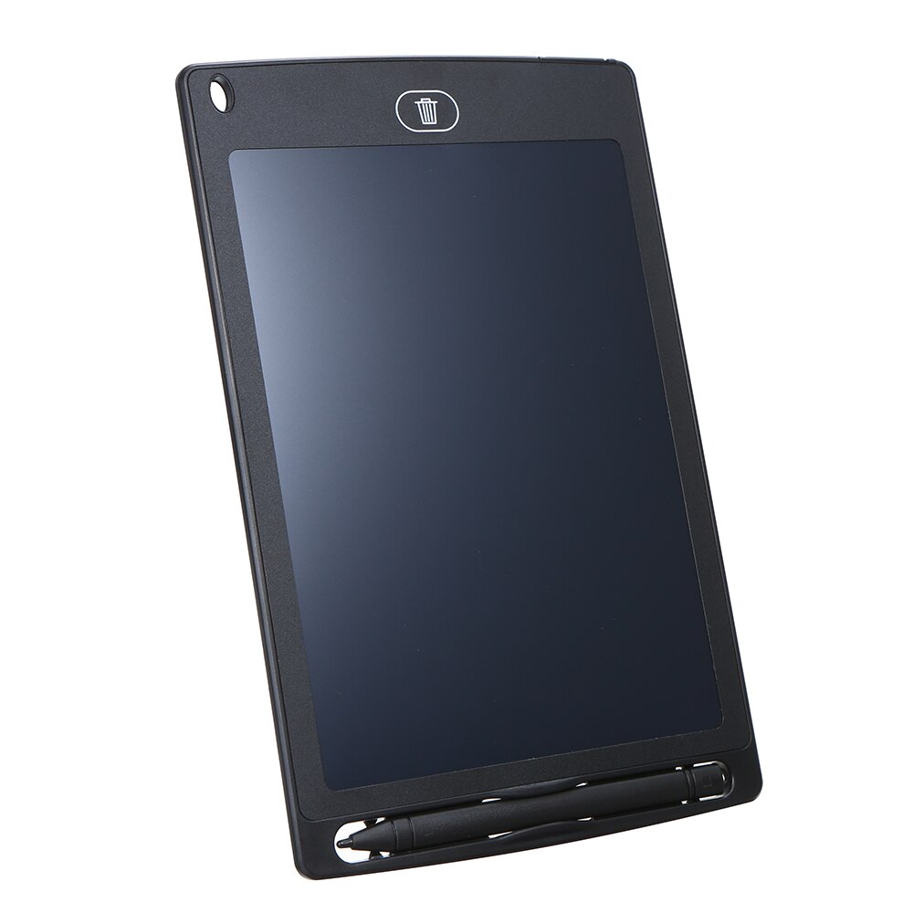 8.5 Inch LCD Drawing Tablet Portable Digital Pad Writing Notepad Electronic Graphic Board Notes Reminder with Stylus Pen: Black