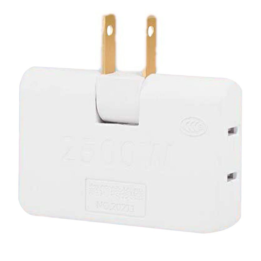 Ons Amerikaanse Travel Adapter 2 Pin Europese Eu Us Plug Power Adapter Converter Elektrische Stopcontact 180-Graden rotatie: Default Title