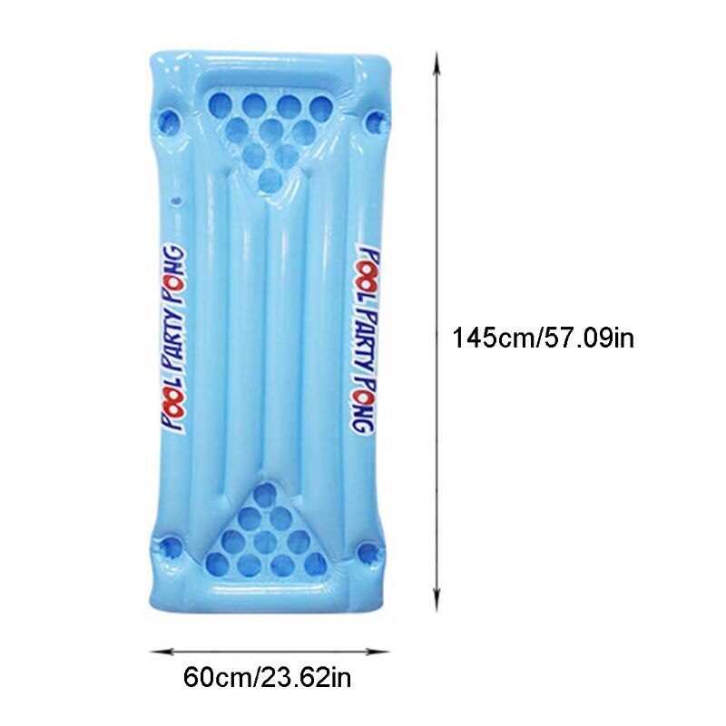 Opblaasbaar Zwembad Bier Pong Tablegiant Pong Tafel Float Opblaasbare Mat Voor Party Xxfe