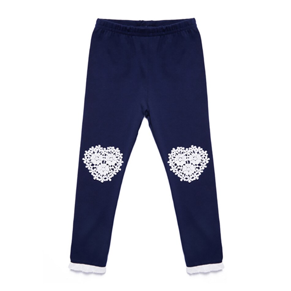 Mallas de encaje para niña, Leggings de amor para niño, primavera y otoño, pantalones de algodón para niña, mallas ajustadas para niño, ropa: 3 / 5-6T