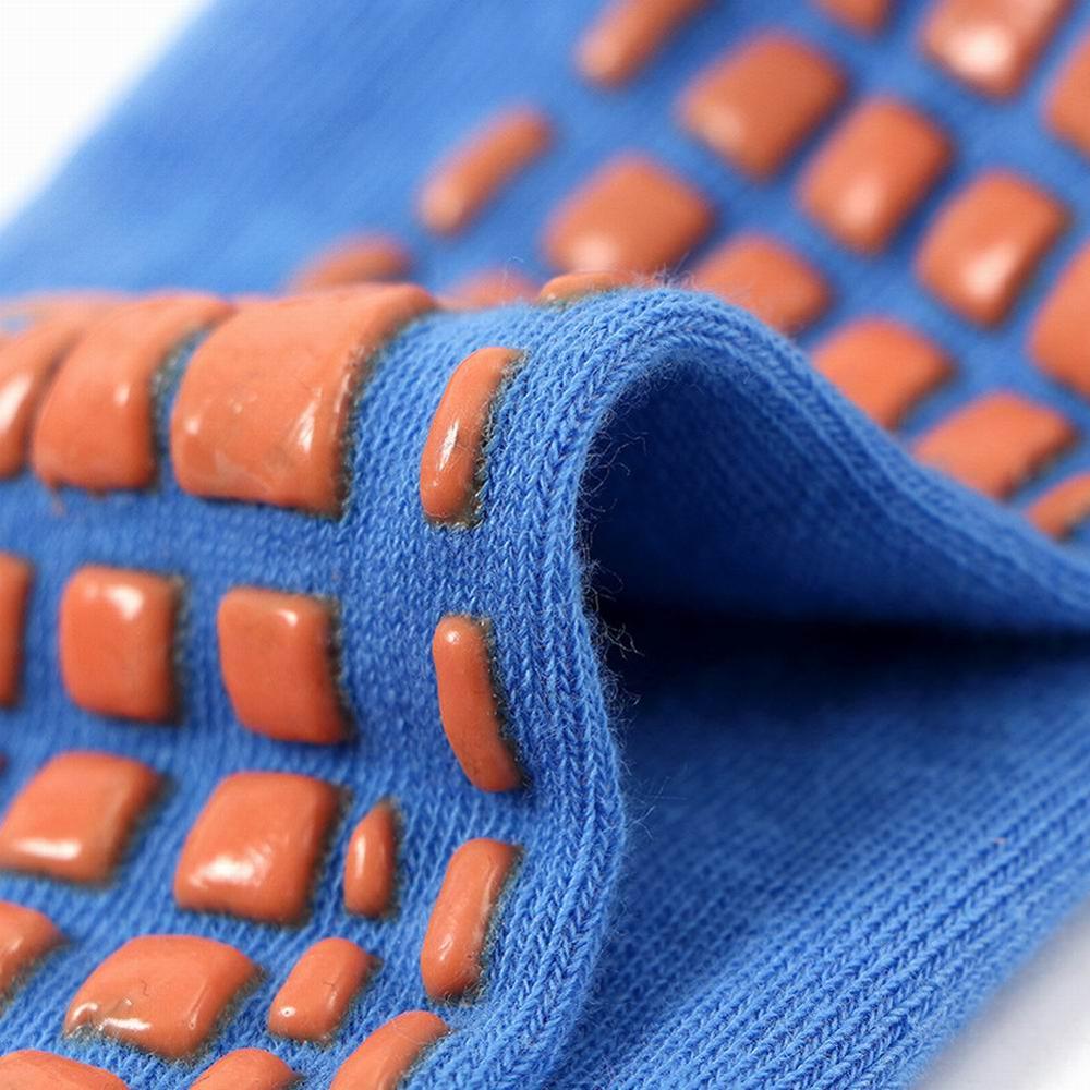 Sports Soccer Socks Solid Color Ankle Grip Socks for Men and Women Cotton Non-Slip Gripper Socks Good Cotton Socks