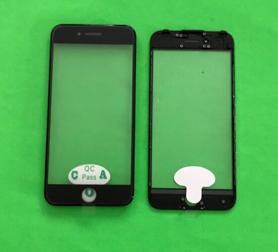 10Pcs 3 In 1 For iPhone 5/5S/6/6G/6S/7 7G/8 8G Plus Front Touch Screen Outer Glass Panel Lens+ Frame Bezel+OCA Film