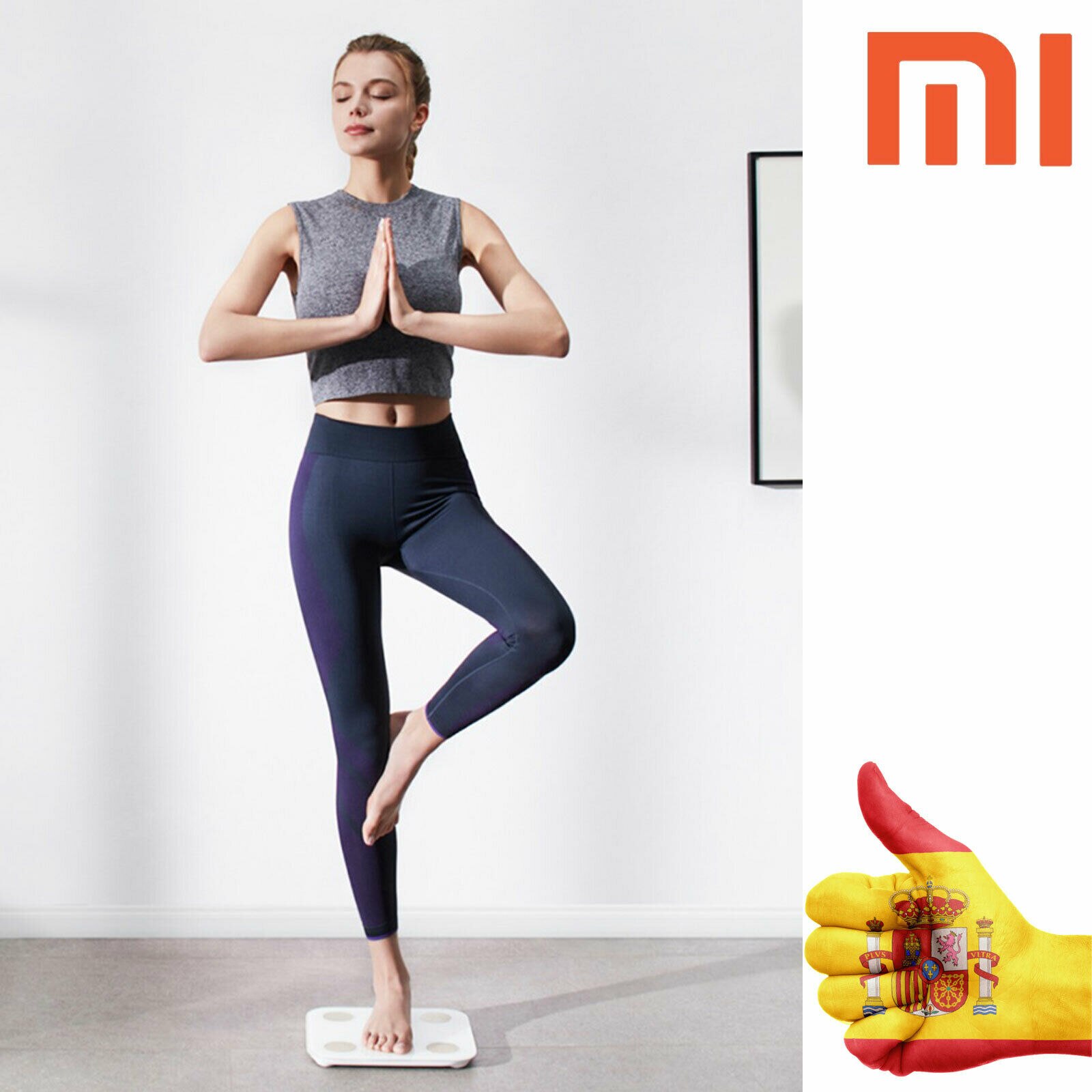 XIAOMI ORIGINAL MI BODY COMPOSITION MI SCALE 2 - BASCULA INTELIGENTE CON PANTALLA LED, BLUETOOTH