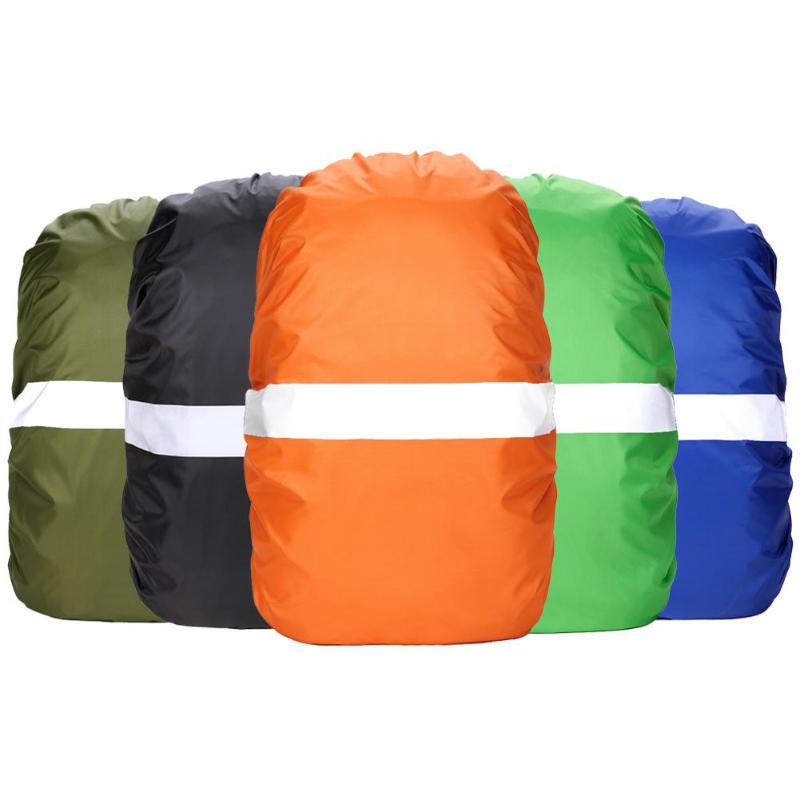 Impermeable ajustable mochila resistente al polvo bolsa de cubierta de lluvia de polvo