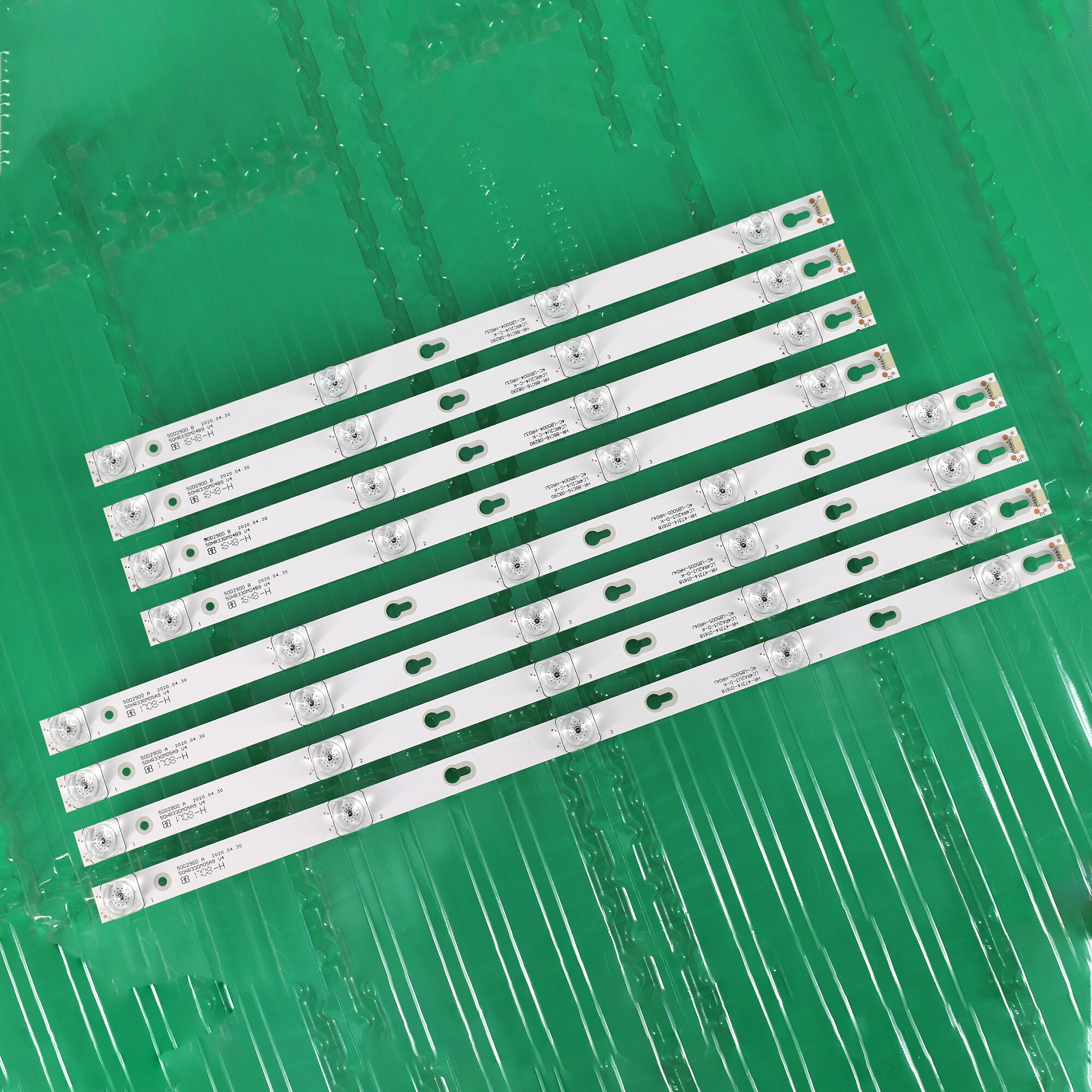 8 Stuks X Led Backlight Strip Voor Tcl 50 ''Tv L50E5800A-UD 50D2900 50HR330M05A9 V4 50HR330M04A9 V4 4C-LB5004-HR13J 4C-LB5005-HR03J