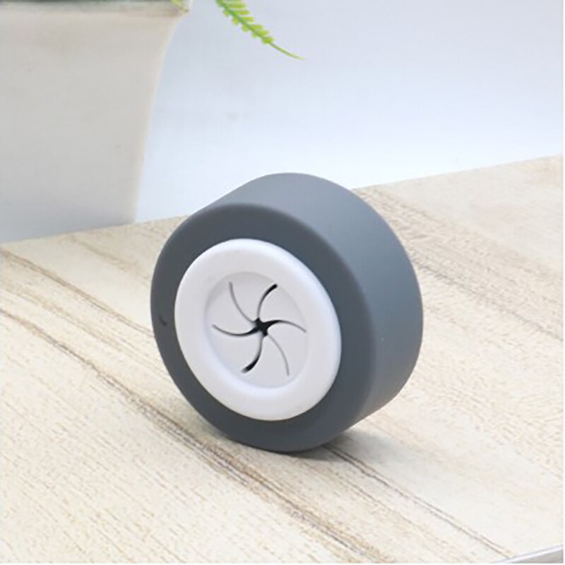Colgador de toallas gancho de almacenamiento de cocina tapón de toalla colgador de ropa herramienta de baño montada en la pared: Grey