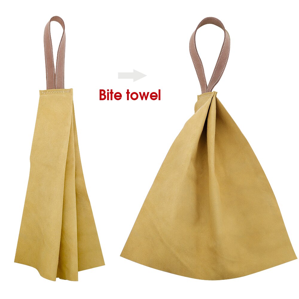 Durable Dog Bite Tug Toy Cute Dogs Chew Toys Beef Suede Pet Training Products Small Large Dogs Biting Playing Teeth Cleaning: Bite Towel