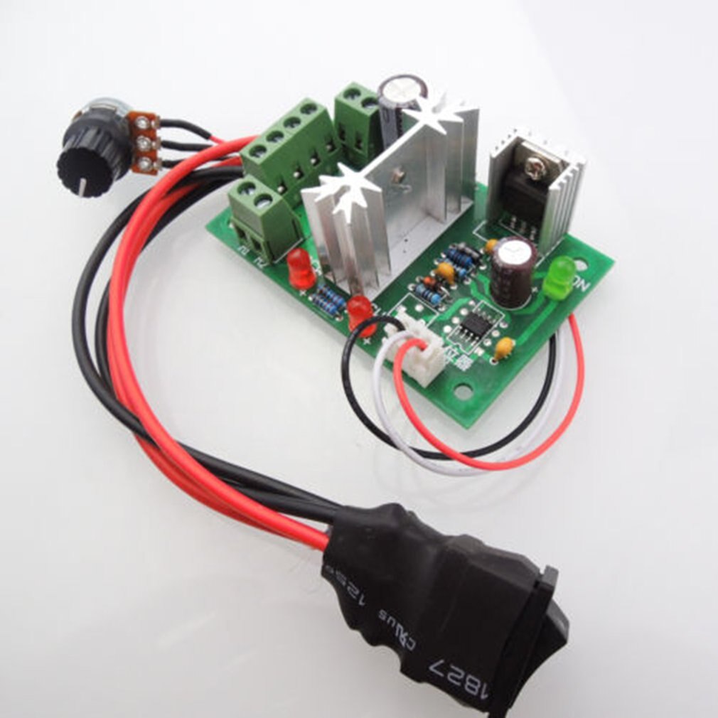 10v 12v 24v 36v Forward And Reverse Switch Pwm Dc Controller Dc Motor Governor Speed Controller Regulator Switch