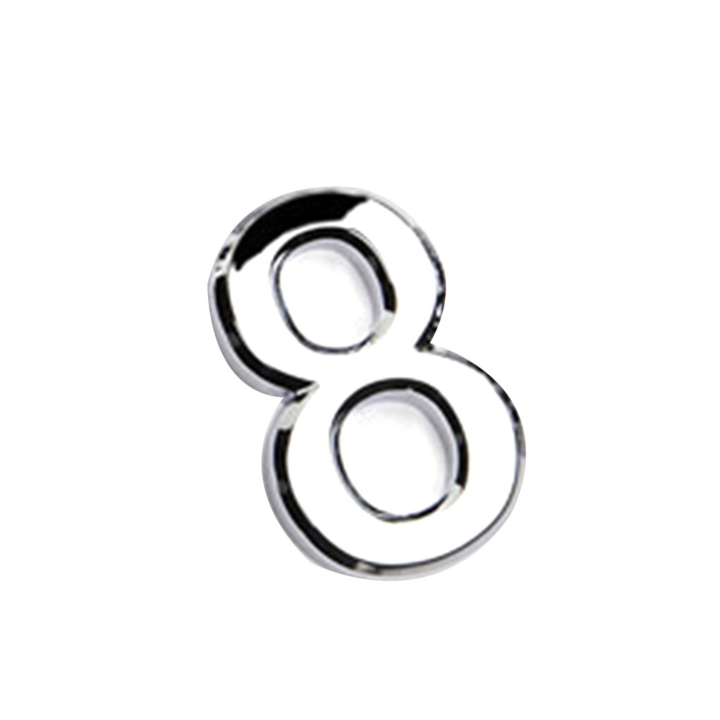 arrivé chiffre porte Plaque maison signe placage porte 0 à 9 en plastique numéro étiquette hôtel maison autocollant porte étiquette: NO9